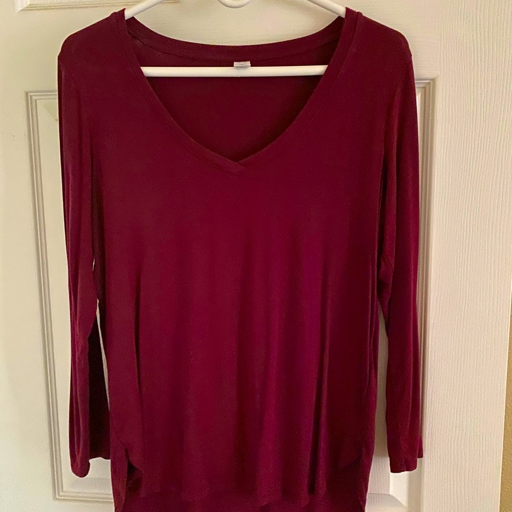Womens 3/4 Sleeve Blouse Top